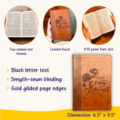 Personalized KJV Bible: Create Your Own Custom Engraved Design with a Designer, Everyday Study Bible, Christian Gifts, Baptism Gifts - Religious Books - Aylev
