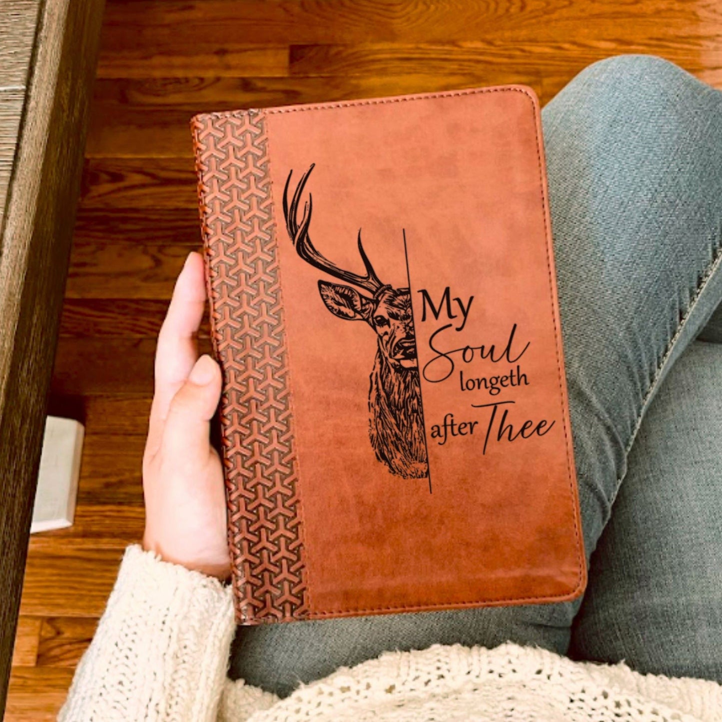Personalized KJV Bible: Create Your Own Custom Engraved Design with a Designer, Everyday Study Bible, Christian Gifts, Baptism Gifts