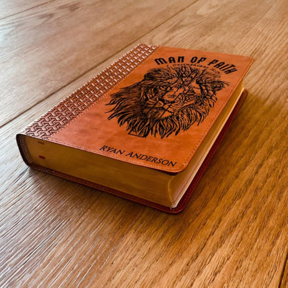 Personalized Bible for Men, KJV Study Bible, Customized Bible for Men Name Engraved, King James Version, Bible for men, bible gifts for men - Religious Books - Aylev