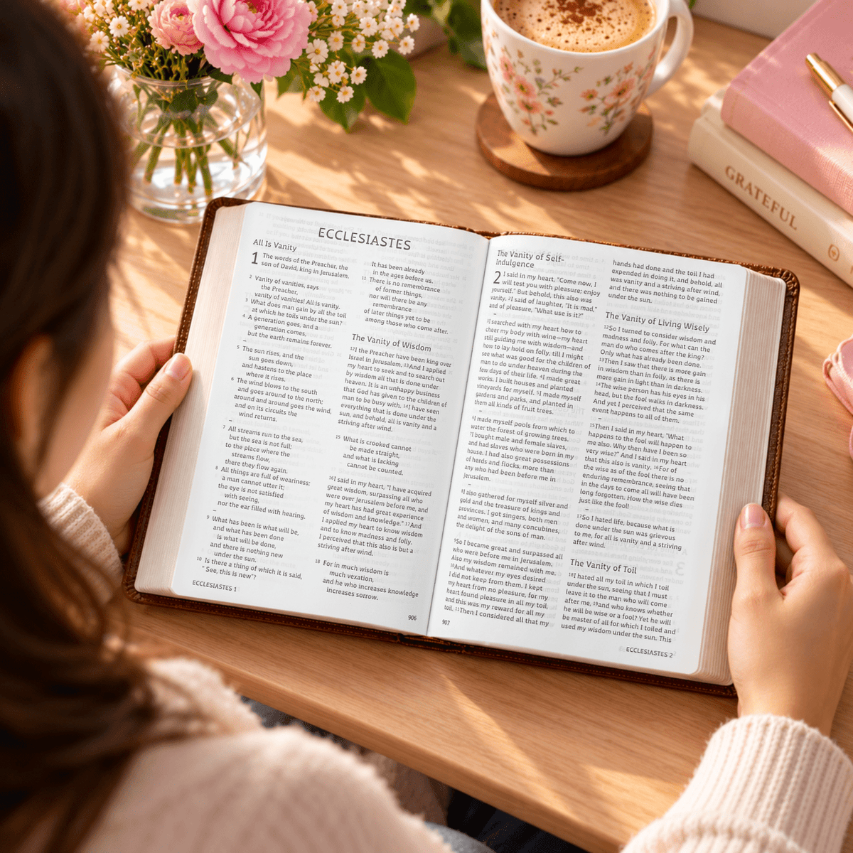 Personalized ESV Dyslexia Friendly Bible: Create Your Own Custom Engraved Design, Large Print, English Standard Version Holy Bible - Religious Books - Aylev