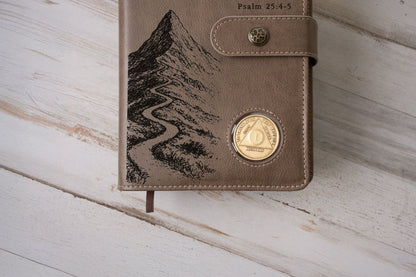 Custom Design AA Big Book & 12 Steps and 12 Traditions Book Set Cover, Alcoholics Anonymous Gifts, Fits 2 Hardcover AA Books, AA Coin Holder - Religious Books - Aylev