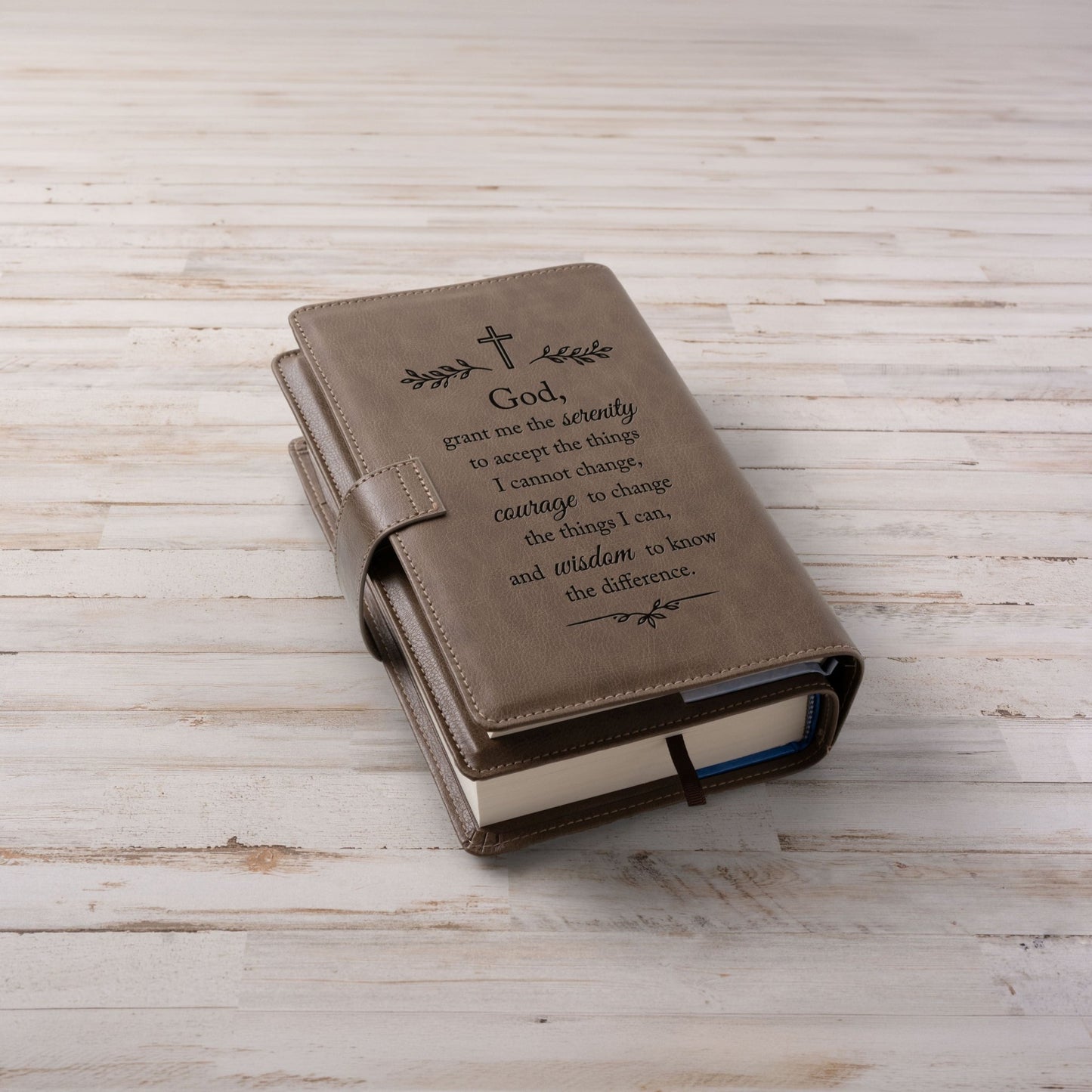 Personalized AA Big Book & 12 Steps and 12 Traditions Book Set Cover, Alcoholics Anonymous Gifts, Fits 2 Hardcover AA Books, AA Coin Holder - Religious Books - Aylev