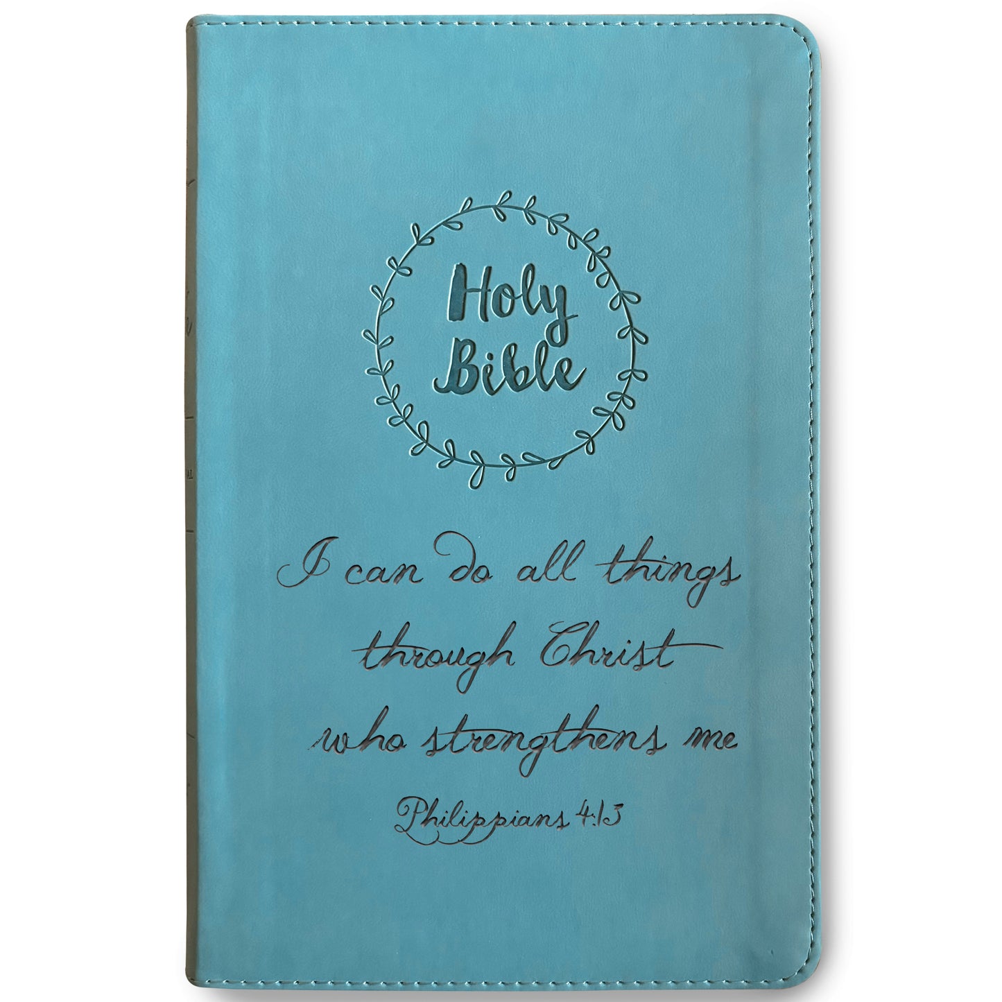 Personalized NIV Bible: Create Your Own Custom Engraved Design with a Designer, NIV Value Thinline Blue New International Version Holy Bible - Aylev