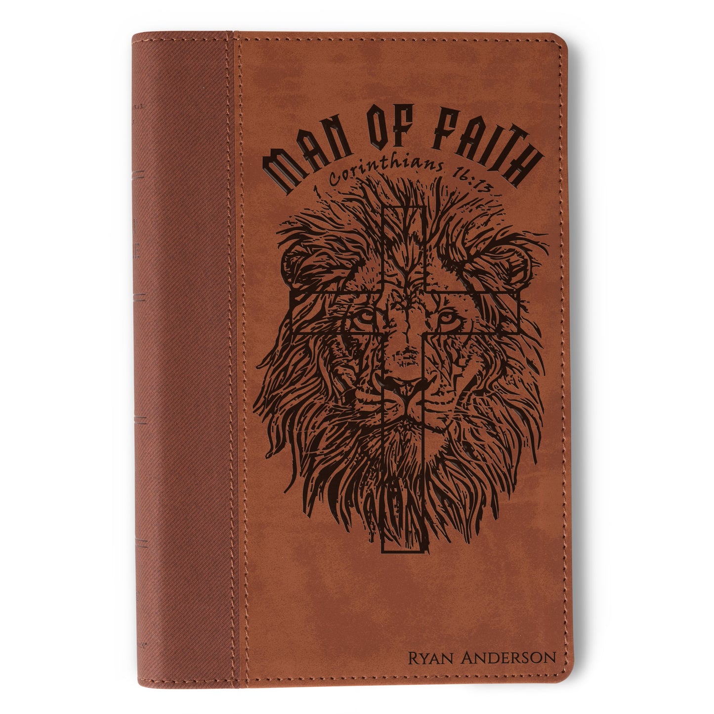 Personalized Bible for Men, NIV Large Print Bible, Customized Bible for Men Name Engraved, New International Version, Bible gifts for men