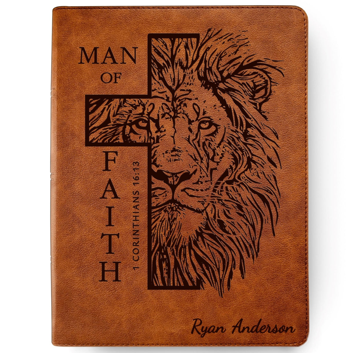 Personalized Bible for Men, CSB Wide - Margin Bible, Customized Bible for Men Name Engraved, Christian Standard Bible, Bibles for men, gifts for men - Religious Books - Aylev