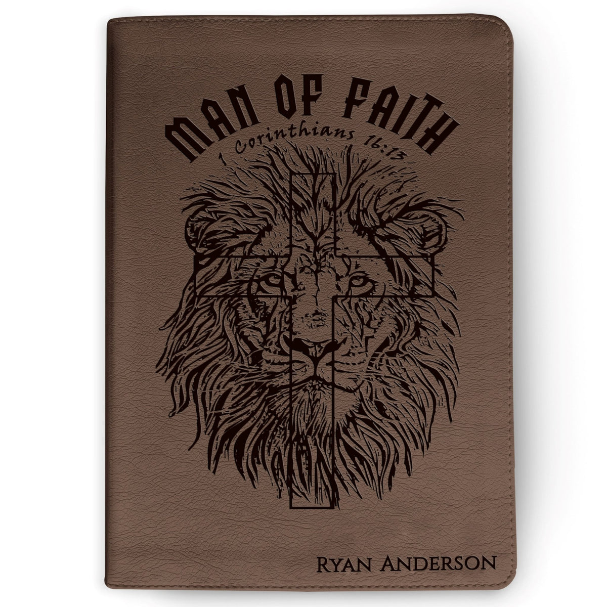 Personalized Bible for Men, ESV Journaling Bible, Customized Bible for Men Name Engraved, English Standard Version, Bibles for men, bible gifts for men - Religious Books - Aylev
