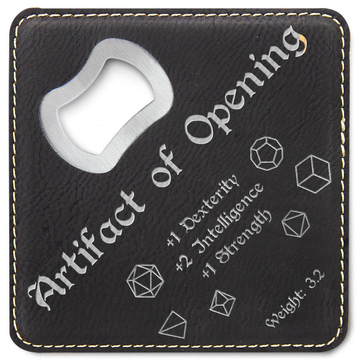 Dungeons and Dragons Artifact of Opening, DnD Coaster Bottle Opener, DnD Gift for Men, Dungeon Master Gift, DnD Stuff, D&D Gifts - Apparel & Accessories - Aylev
