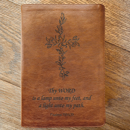 Personalized NLT Bible: Create Your Own Custom Engraved Design with a Designer, Large Print Thinline Reference New Living Translation Bible - Religious Books - Aylev