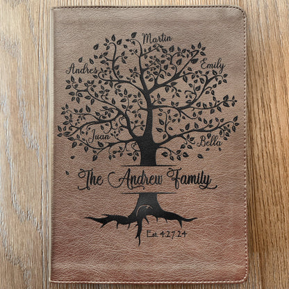 Personalized Family Bible, Custom ESV Single Column Journaling Family Bible, Engraved Bible, Wedding Gifts Christian Gifts Anniversary Gifts - Religious Books - Aylev