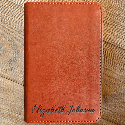 Personalized ESV Pocket Bible with Name Engraved, Small Bible, Custom Bible Name Engraved, English Standard Version, Christian Gifts - Religious Books - Aylev