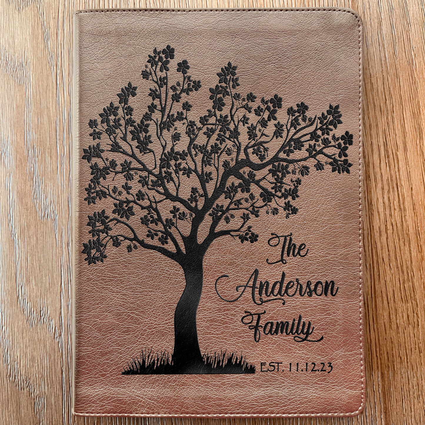 Personalized Family Bible, Custom ESV Single Column Journaling Family Bible, Engraved Bible, Wedding Gifts Christian Gifts Anniversary Gifts - Aylev