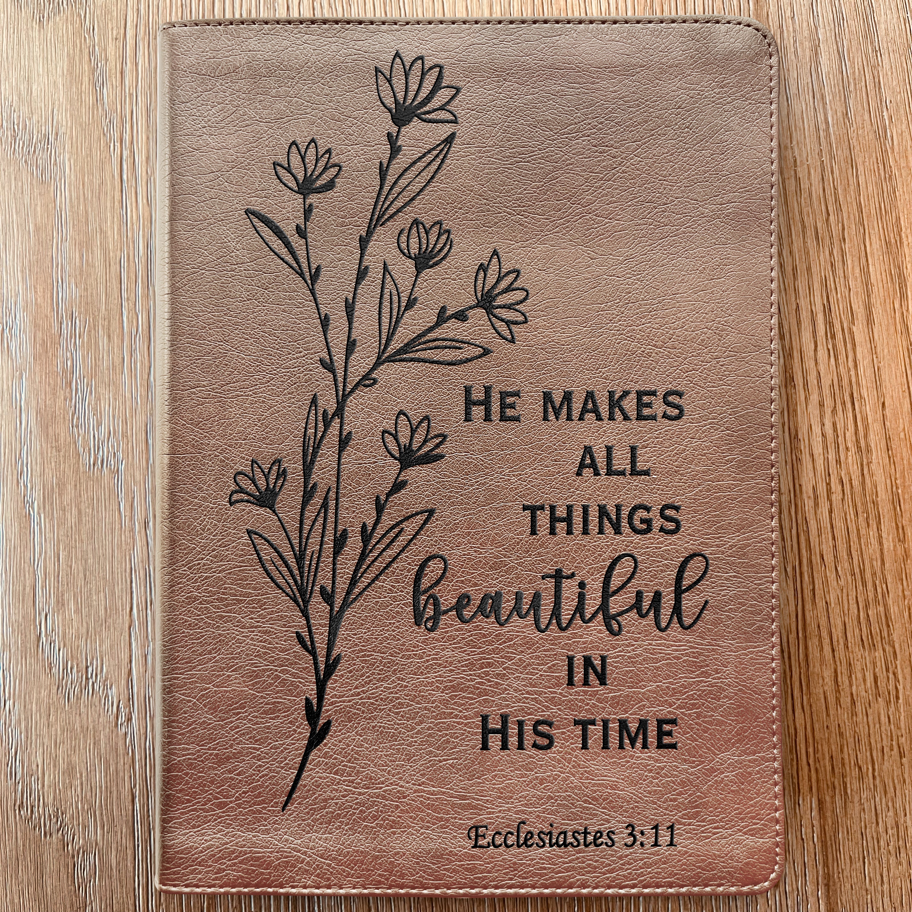Custom ESV Bible | ESV Journaling Bible | Custom Engraved English Standard Version Christian Gifts Baptism Gifts ESV Bible Women - Aylev