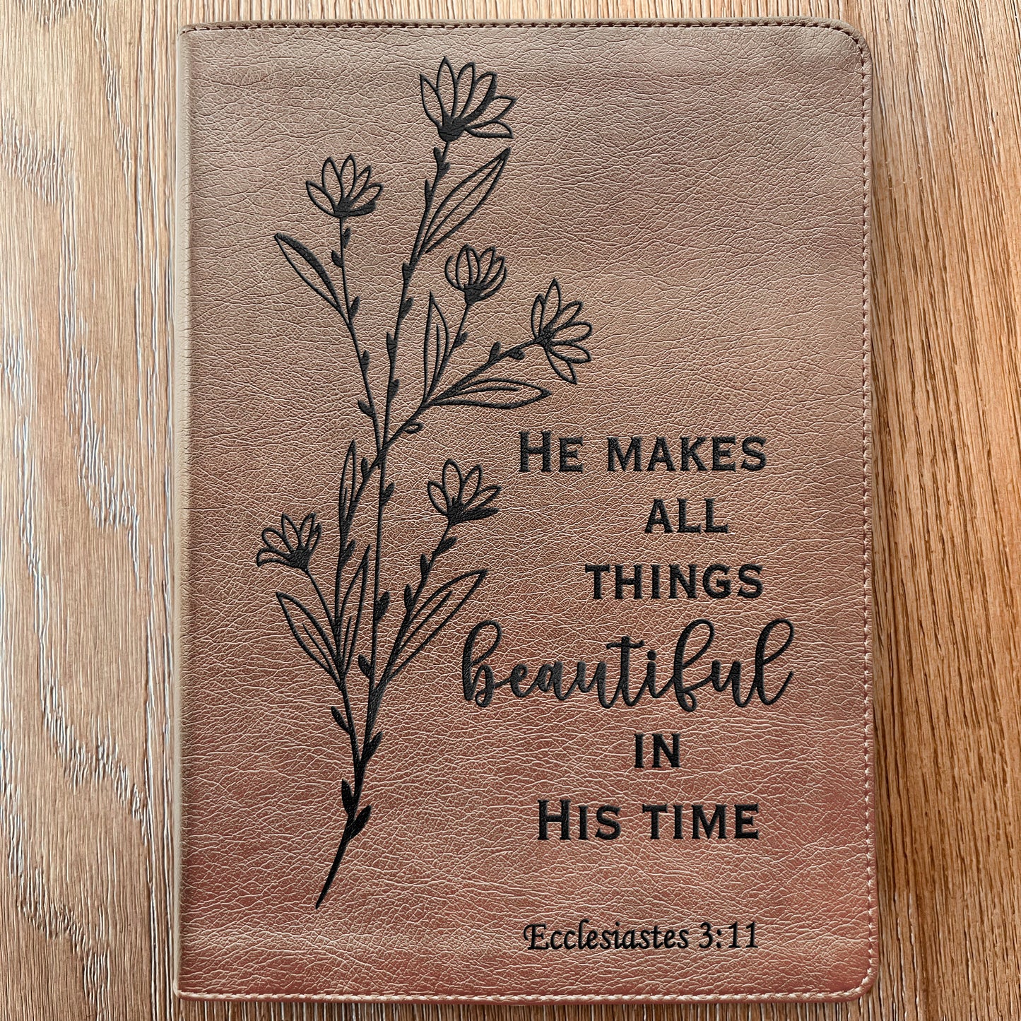 Custom ESV Bible | ESV Journaling Bible | Custom Engraved English Standard Version Christian Gifts Baptism Gifts ESV Bible Women - Aylev