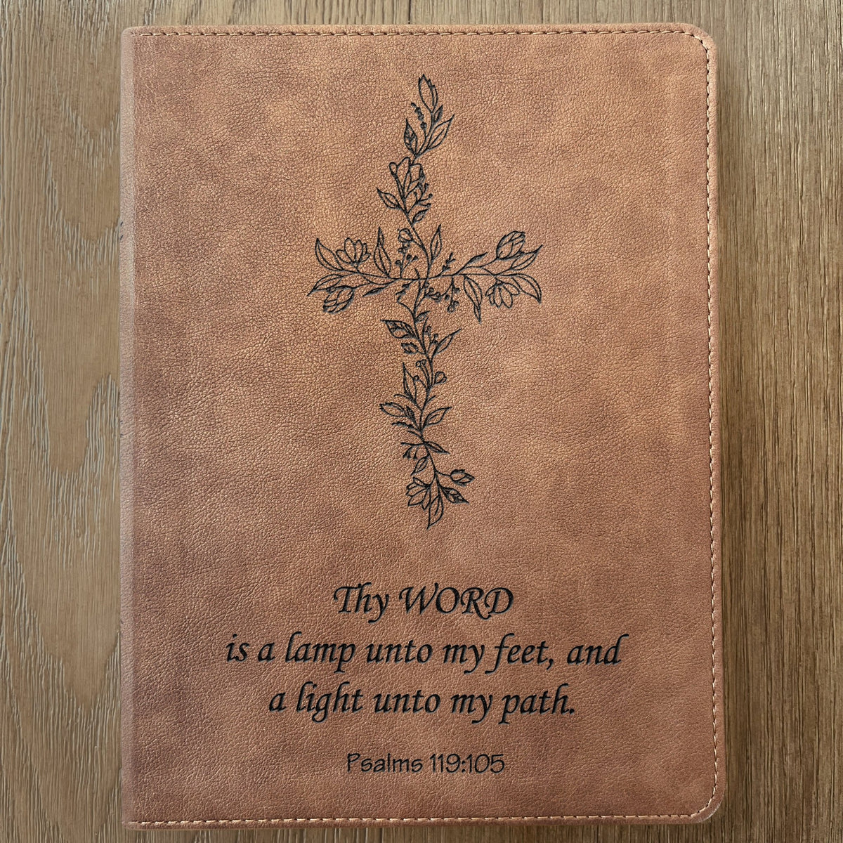 Personalized KJV Bible: Create Your Own Custom Engraved Design with a Designer, Large Print Red Letter Wide - Margin King James Holy Bible - Religious Books - Aylev