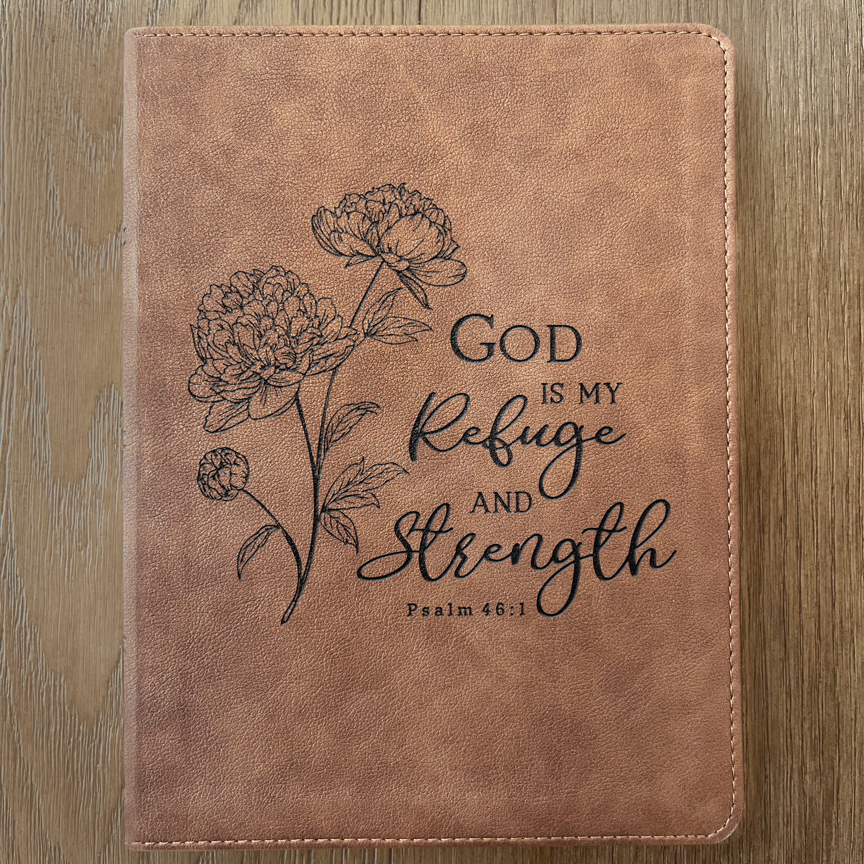 Personalized KJV Bible: Create Your Own Custom Engraved Design with a Designer, Large Print Red Letter Wide-Margin King James Holy Bible - Aylev