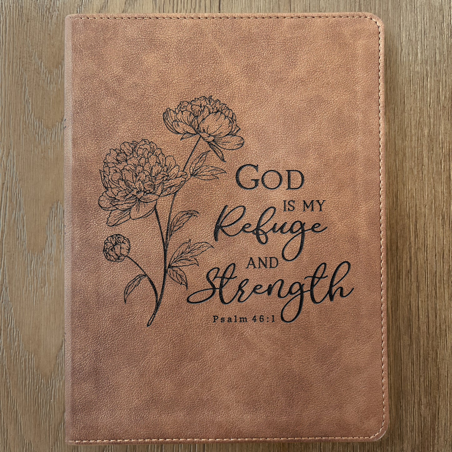 Personalized KJV Bible: Create Your Own Custom Engraved Design with a Designer, Large Print Red Letter Wide-Margin King James Holy Bible - Aylev