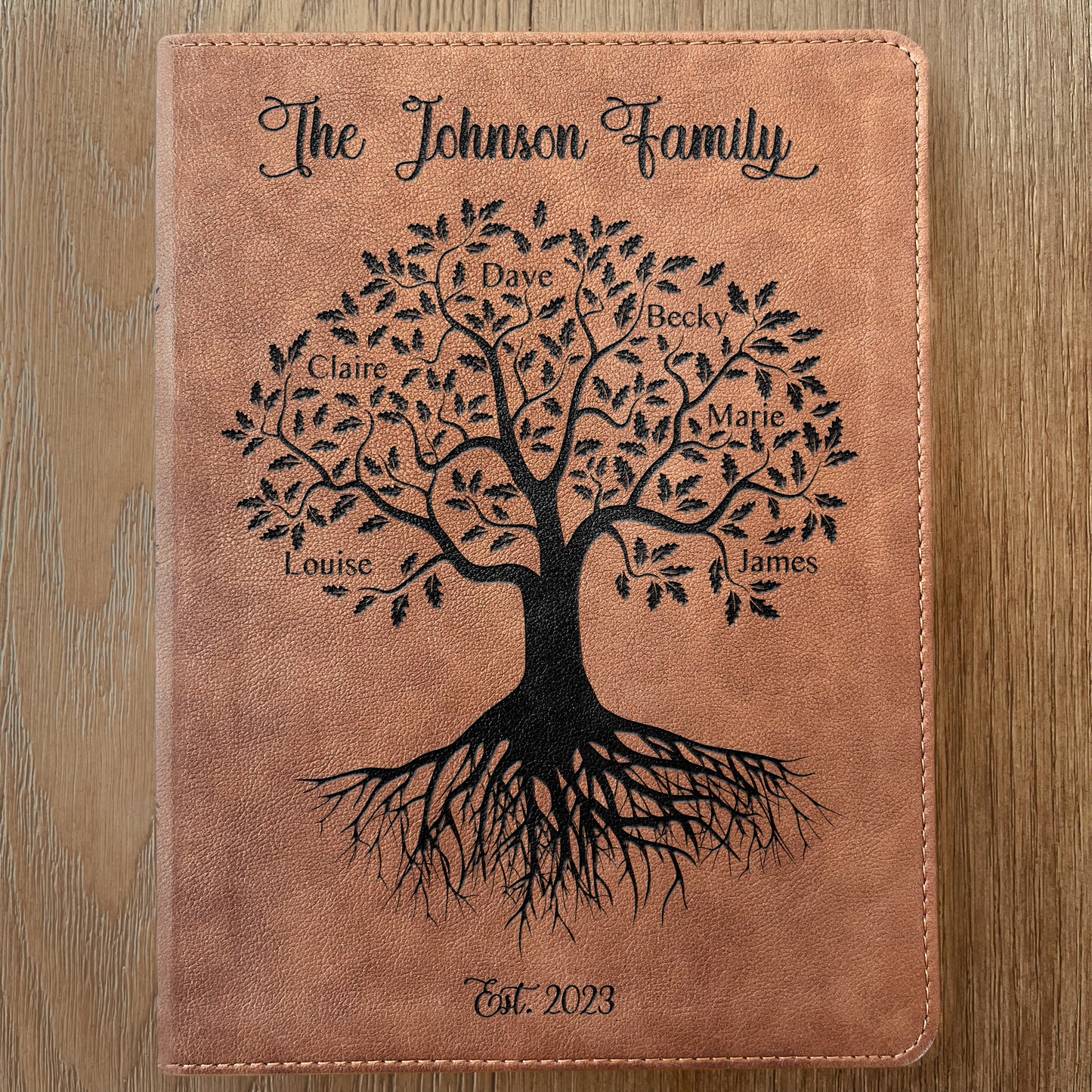 Personalized Family Bible | Custom KJV Family Tree Wide Margin Bible | Engraved Bible Wedding Bible Christian Gifts Family Bible for Wedding - Aylev