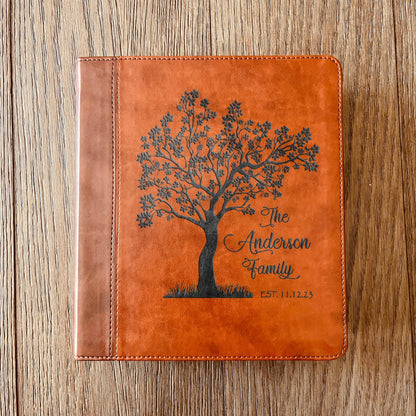 Personalized Family Bible, Custom ESV Family Tree Study Bible, Engraved Bible, Wedding Bible, Christian Gifts, Family Bible for Wedding - Religious Books - Aylev