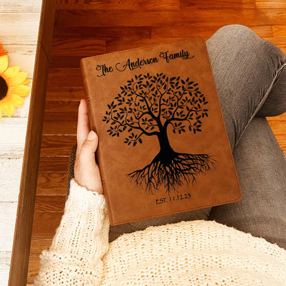 Personalized Family Bible, Custom CSB Family Tree Wide - Margin Bible, Engraved Bible, Wedding Bible, Christian Gifts Family Bible for Wedding - Religious Books - Aylev
