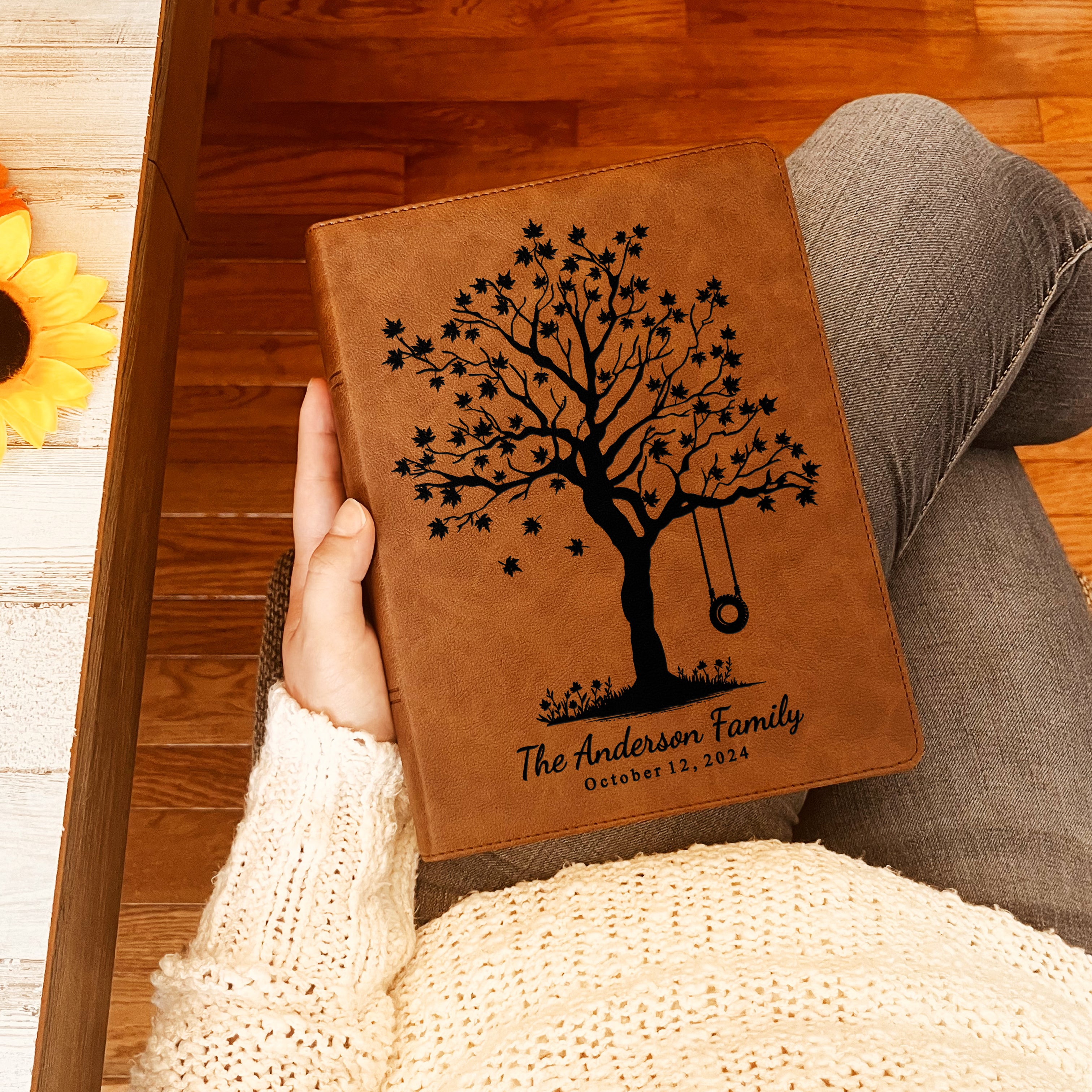 Personalized Family Bible, Custom CSB Family Tree Wide-Margin Bible, Engraved Bible, Wedding Bible, Christian Gifts Family Bible for Wedding