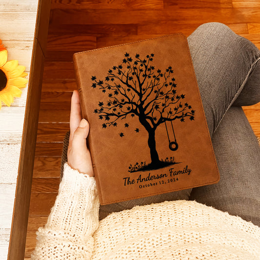 Personalized Family Bible, Custom CSB Family Tree Wide-Margin Bible, Engraved Bible, Wedding Bible, Christian Gifts Family Bible for Wedding