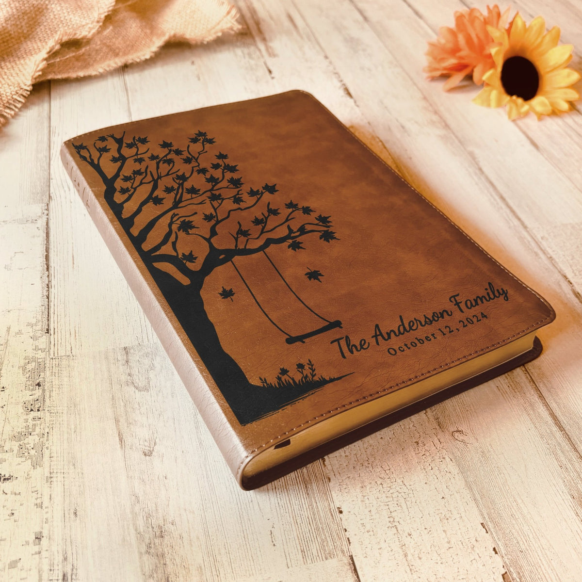 Personalized Family Bible, Custom NLT Family Tree Reference Bible, Engraved Bible, Wedding Bible, Christian Gifts, Family Bible for Wedding - Religious Books - Aylev