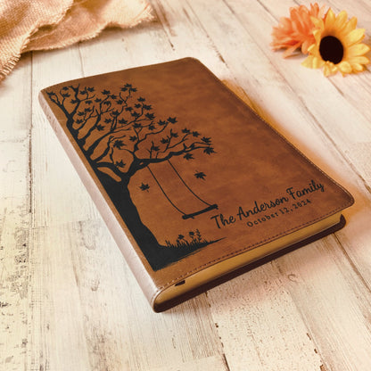 Personalized Family Bible, Custom NLT Family Tree Reference Bible, Engraved Bible, Wedding Bible, Christian Gifts, Family Bible for Wedding - Religious Books - Aylev