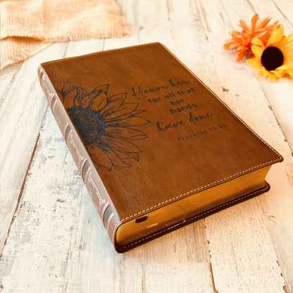 Personalized NKJV Bible: Create Your Own Custom Engraved Design with a Designer, Wide - Margin Reference New King James Version Holy Bible - Religious Books - Aylev