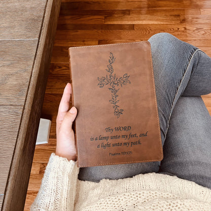 Personalized NKJV Bible: Create Your Own Custom Engraved Design with a Designer, Wide - Margin Reference New King James Version Holy Bible - Religious Books - Aylev