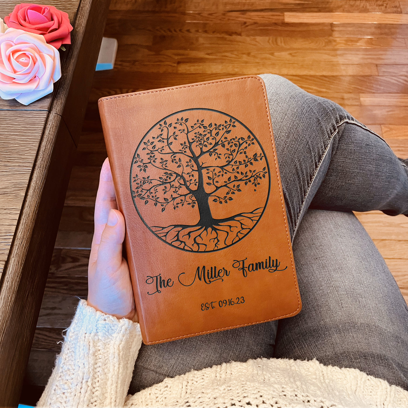 Personalized ESV/RVR Family Bible | Biblia en Español Personalizada | Biblia Reina Valera 1960 en espanol | Spanish Bible Christian Gifts