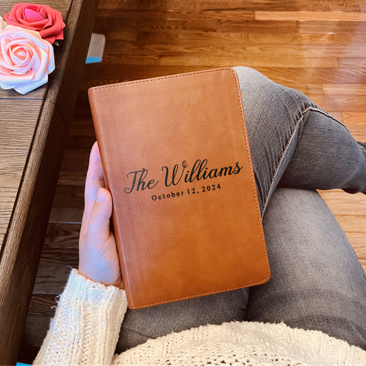Personalized Family Bible, Custom ESV/RVR Biblia en Español Personalizada, Biblia Reina Valera 1960 en espanol Spanish Bible Christian Gifts