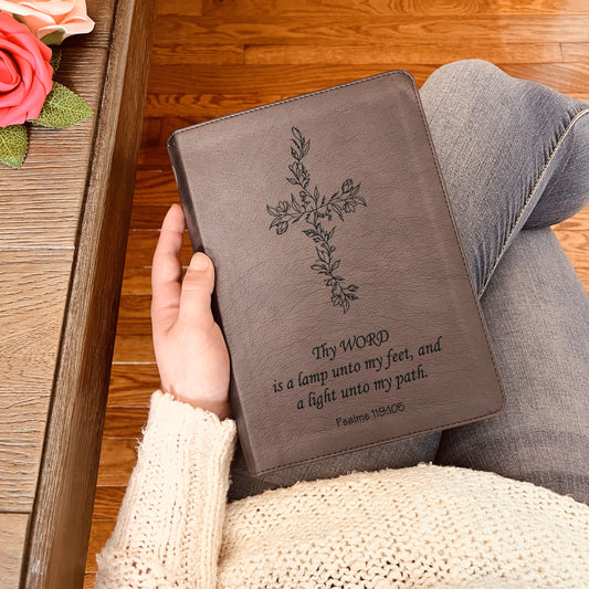 Custom ESV Bible | ESV Journaling Bible | Custom Engraved English Standard Version Christian Gifts Baptism Gifts ESV Bible Women - Aylev