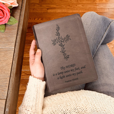 Personalized ESV Bible | ESV Journaling Bible | Custom Engraved English Standard Version Christian Gifts Baptism Gifts ESV Bible Women