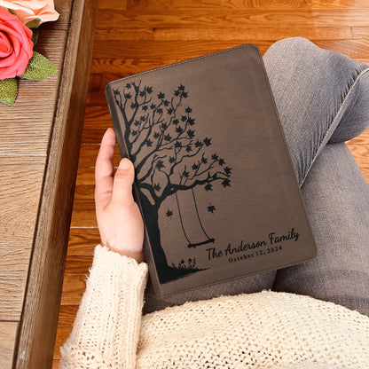 Personalized Family Bible, Custom ESV Single Column Journaling Family Bible, Engraved Bible, Wedding Gifts Christian Gifts Anniversary Gifts - Religious Books - Aylev