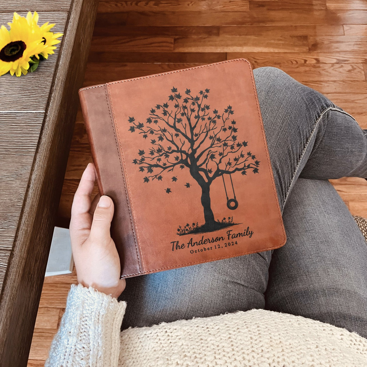 Personalized ESV Family Bible, Custom Engraved ESV Family Tree Journaling Study Bible, Bible for Wedding, Anniversary Gifts, Wedding Gifts - Religious Books - Aylev