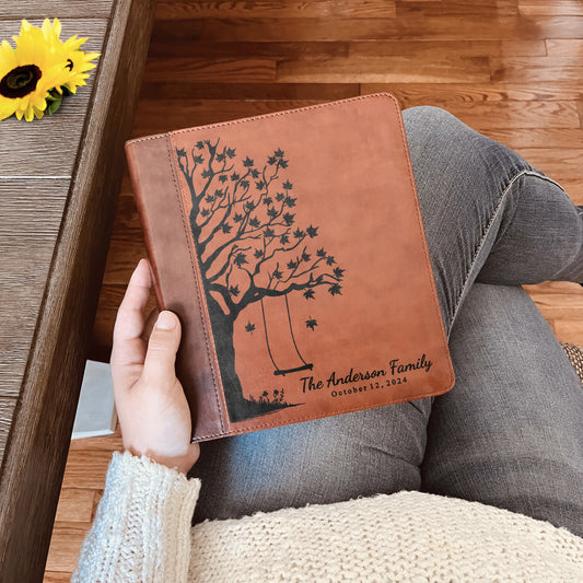 Personalized Family Bible, Custom Engraved ESV Family Tree Journaling Study Bible, Wedding Gifts, Christian Gifts, Family Bible for Wedding