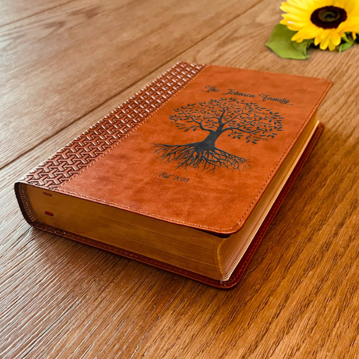 Personalized Family Bible, Custom KJV Family Tree Study Bible, Engraved Bible, Wedding Bible, Christian Gifts, Family Bible for Wedding - Religious Books - Aylev