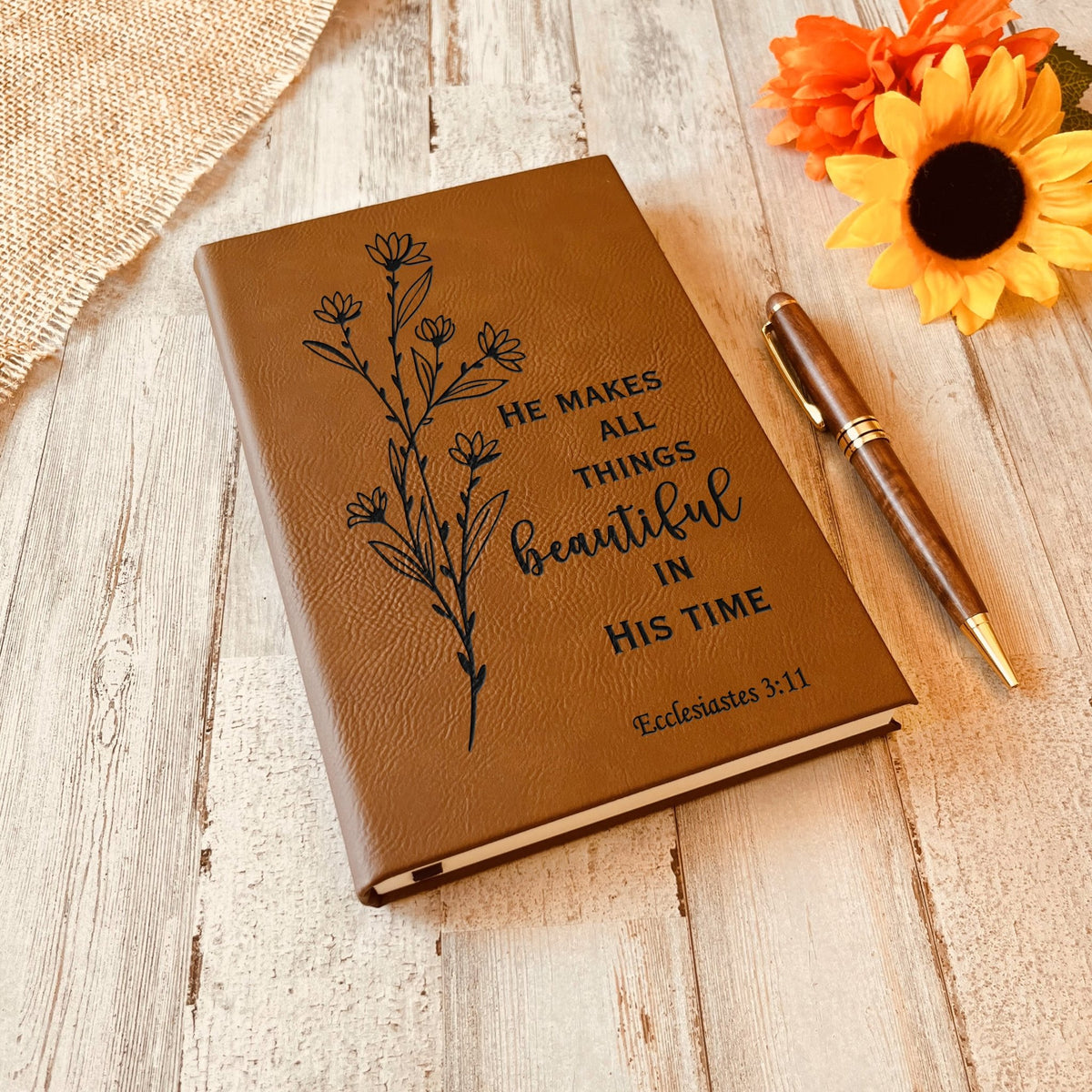 Custom Prayer Journal, Bible Study Journal, Daily Prayer Bible Journal, Prayer Journal for Women men, Bible Accessories Bible Study Supplies - Religious Books - Aylev