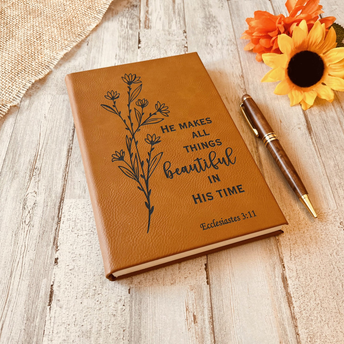 Custom Prayer Journal, Bible Study Journal, Daily Prayer Bible Journal, Prayer Journal for Women men, Bible Accessories Bible Study Supplies - Religious Books - Aylev