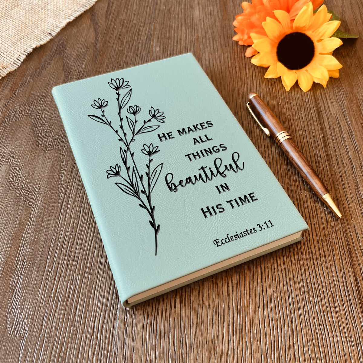 Custom Prayer Journal, Bible Study Journal, Daily Prayer Bible Journal, Prayer Journal for Women men, Bible Accessories Bible Study Supplies - Religious Books - Aylev