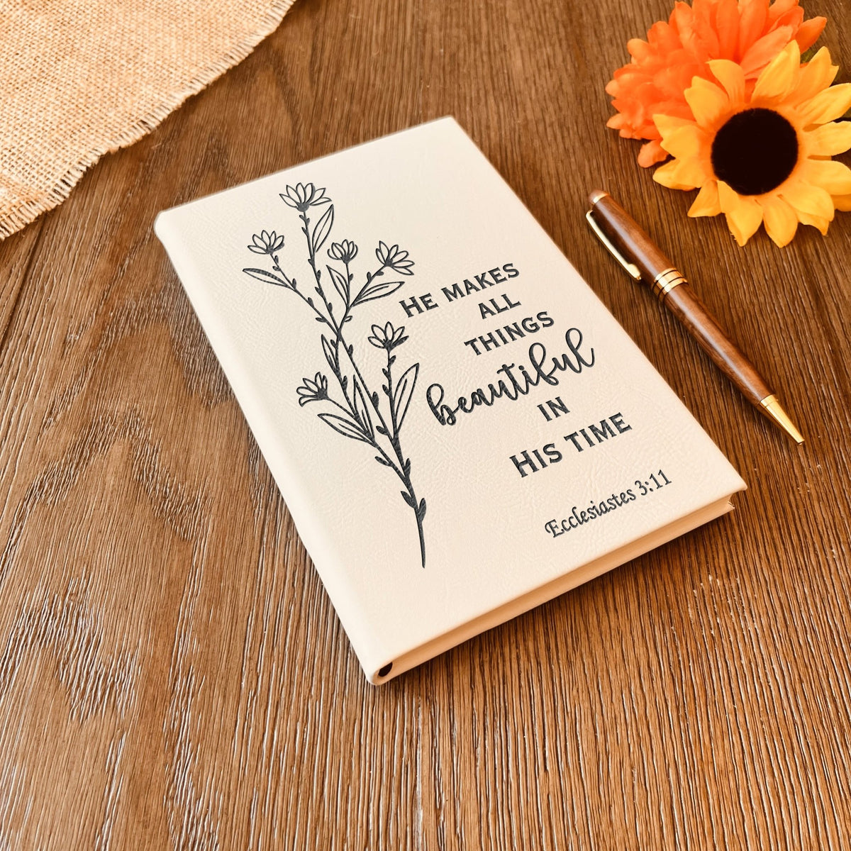 Custom Prayer Journal, Bible Study Journal, Daily Prayer Bible Journal, Prayer Journal for Women men, Bible Accessories Bible Study Supplies - Religious Books - Aylev