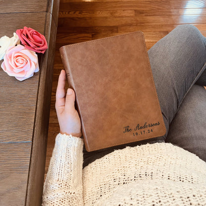 Personalized Family Bible, Custom KJV Wide - Margin Family Bible, Engraved Bible, Wedding Bible, Christian Gifts, Family Bible for Wedding - Religious Books - Aylev