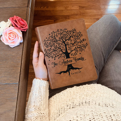 Personalized Family Bible, Custom KJV Family Tree Wide Margin Bible, Engraved Bible, Wedding Bible, Christian Gifts, Family Bible for Wedding - Religious Books - Aylev