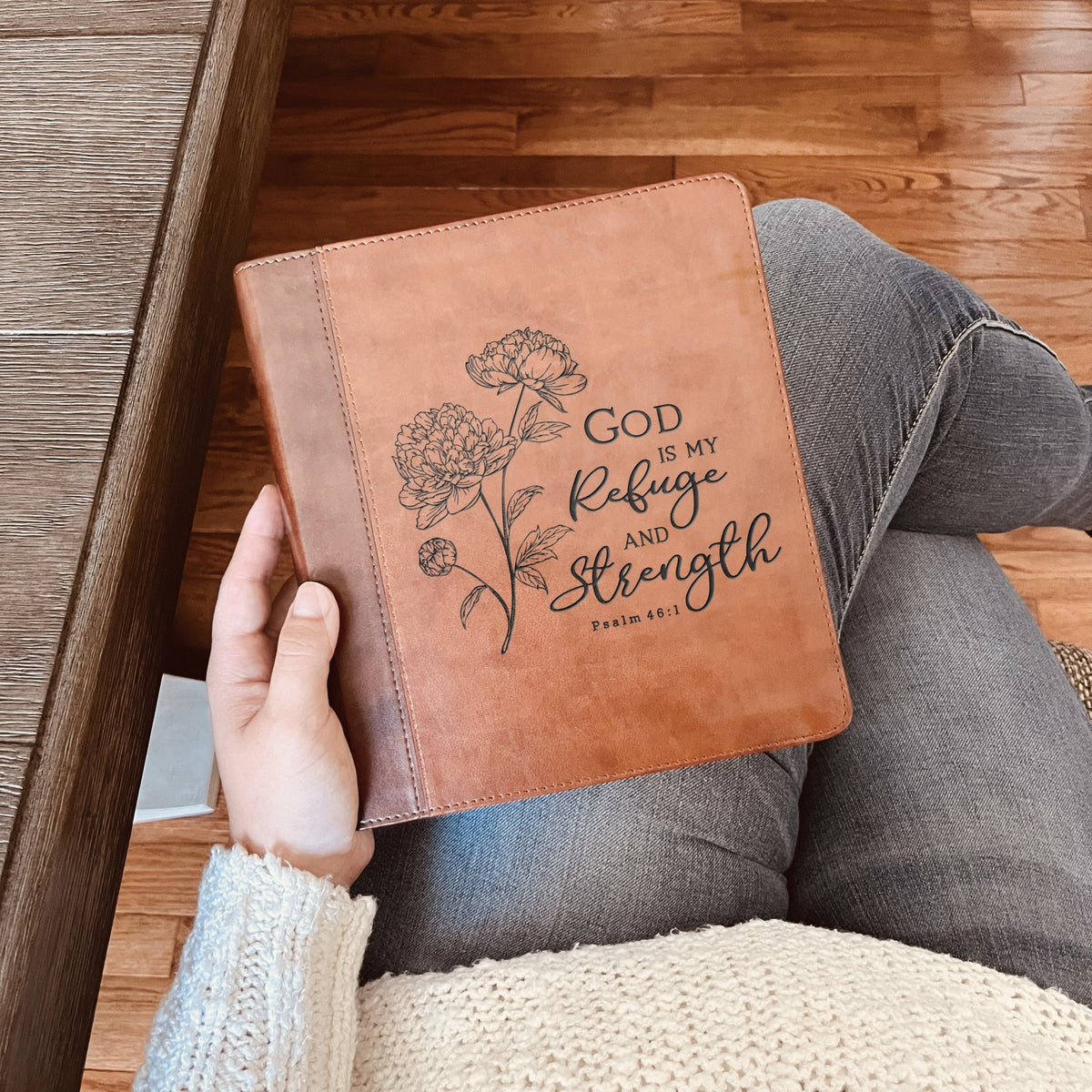 Personalized ESV Bible: Create Your Own Custom Engraved Design with a Designer, Double Column Journaling Study English Standard Holy Bible - Religious Books - Aylev