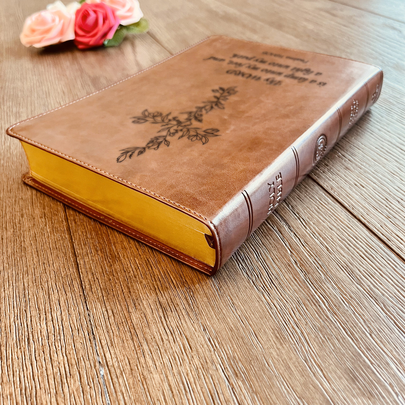 Personalized ESV Bible | Custom Bible Engraved English Standard Version | Christian Gifts Religious Gifts Baptism Gifts ESV Bible Women Men