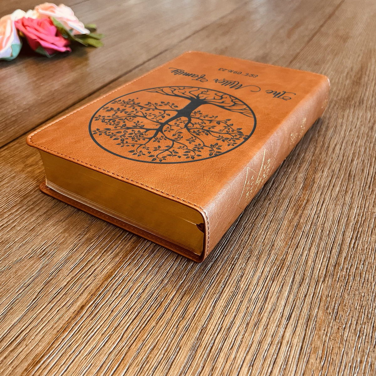 Personalized Family Bible, Custom ESV/RVR Biblia en Español Personalizada, Biblia Reina Valera 1960 en espanol Spanish Bible, Christian Gifts - Religious Books - Aylev