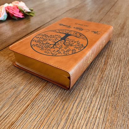 Personalized Family Bible, Custom ESV/RVR Biblia en Español Personalizada, Biblia Reina Valera 1960 en espanol Spanish Bible, Christian Gifts - Religious Books - Aylev