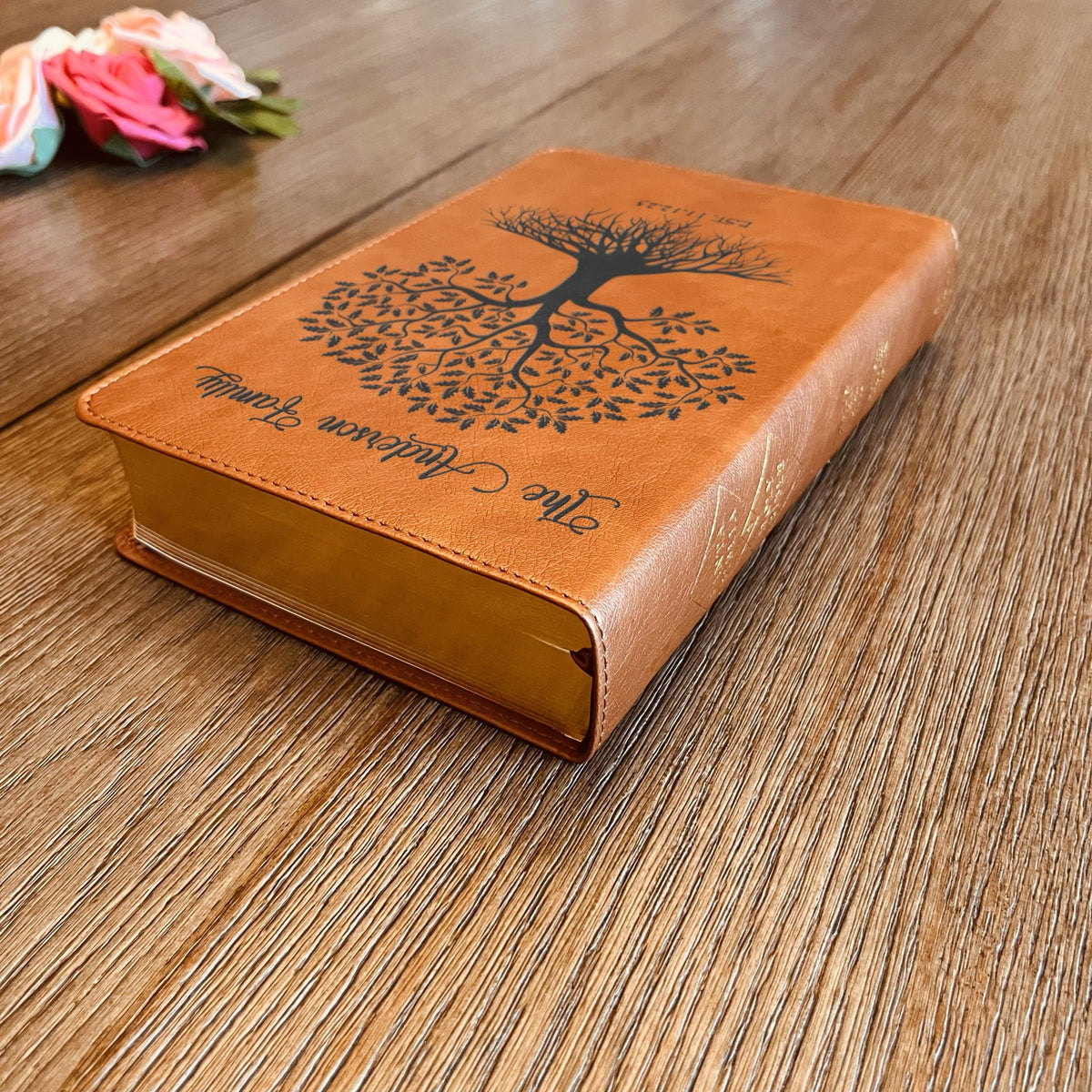 Personalized Family Bible, Custom ESV/RVR Biblia en Español Personalizada, Biblia Reina Valera 1960 en espanol Spanish Bible, Christian Gifts - Religious Books - Aylev