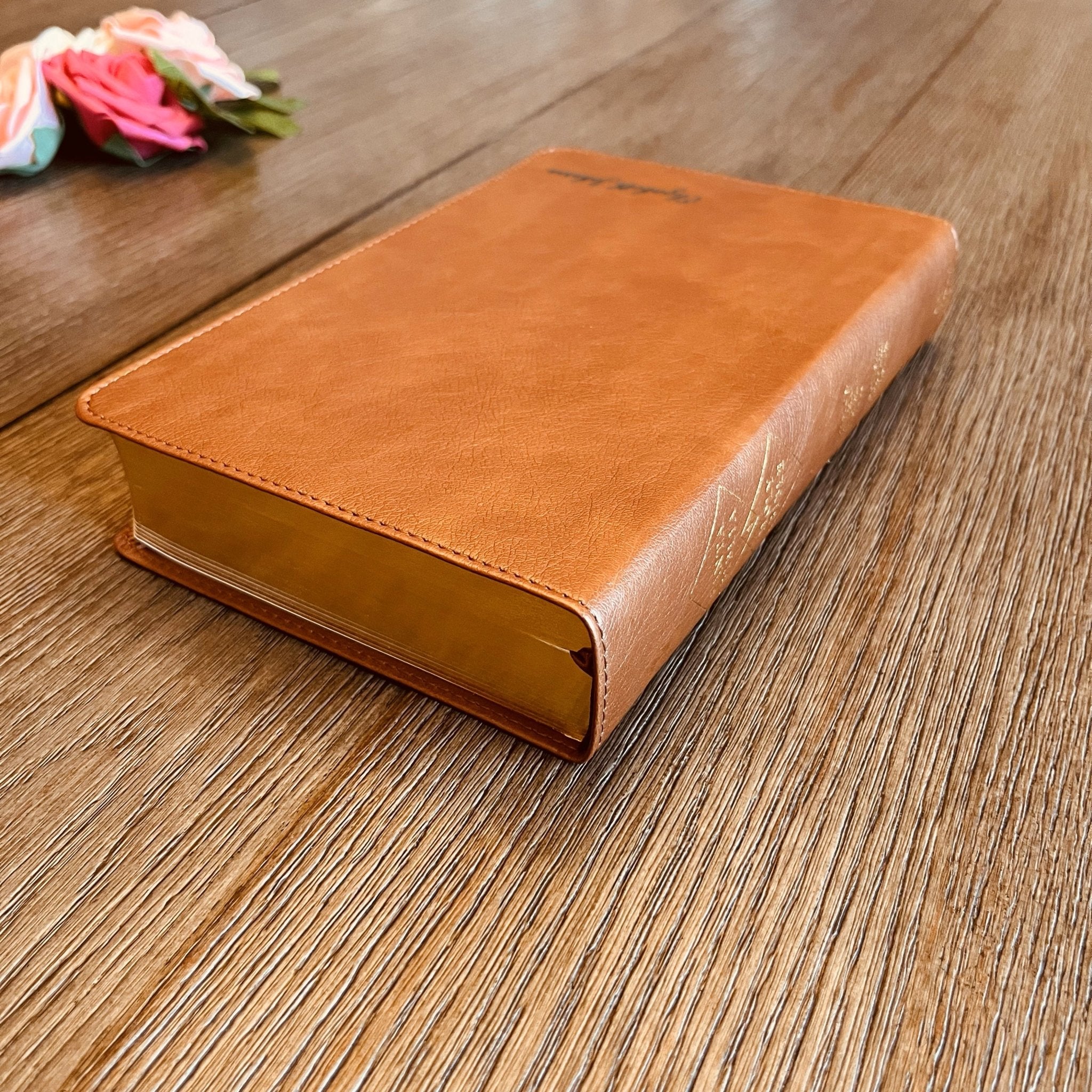 Personalized ESV/RVR English-Spanish Bilingual Bible – Custom Engraved Name | Christian Gift - Religious Books - Aylev