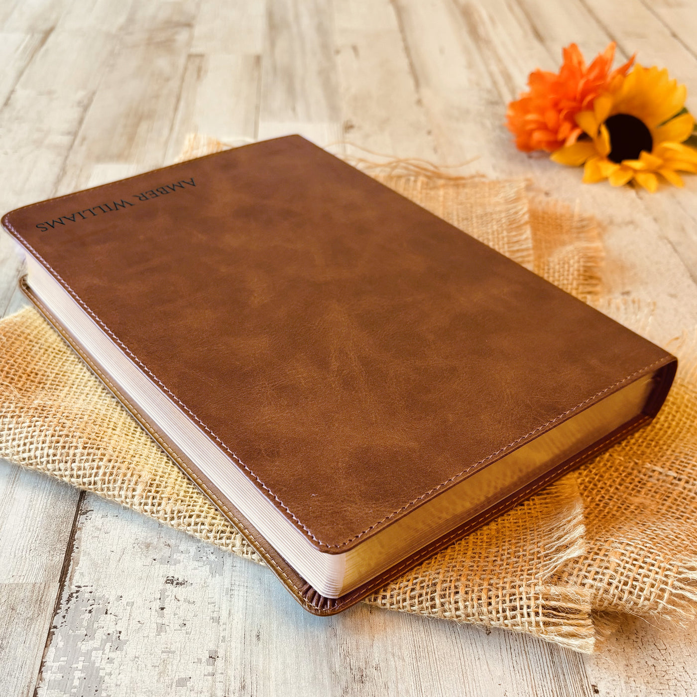 Custom ESV Bible with name Engraved, Large Print Bible, Custom Bible Name, English Standard Version Christian Gifts Religious Gifts